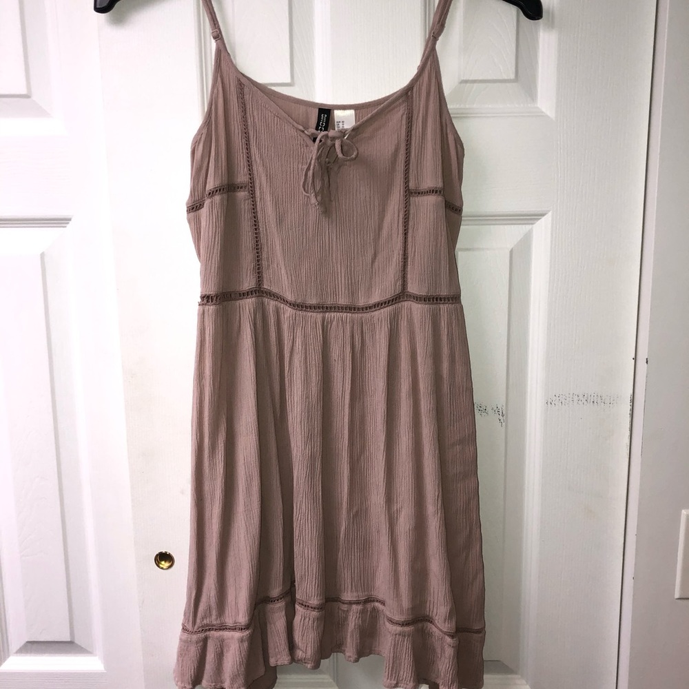 Dusty rose sundress